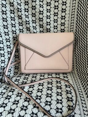 Rebecca Minkoff Envelope Crossbody Bag in Light Pink